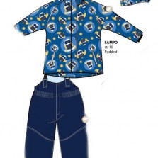 Комплект (куртка брюки), SAMPO BLUE-OWL, Kuutti (Кутти)